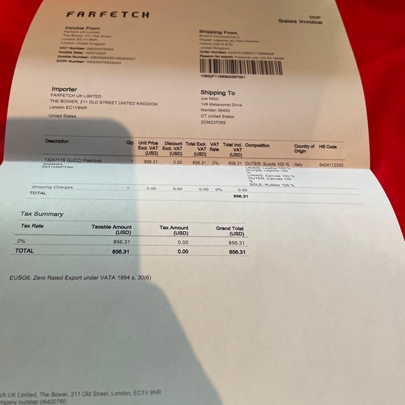 Authentic Gucci Flashtrek Shoes - Picture 8 of 12